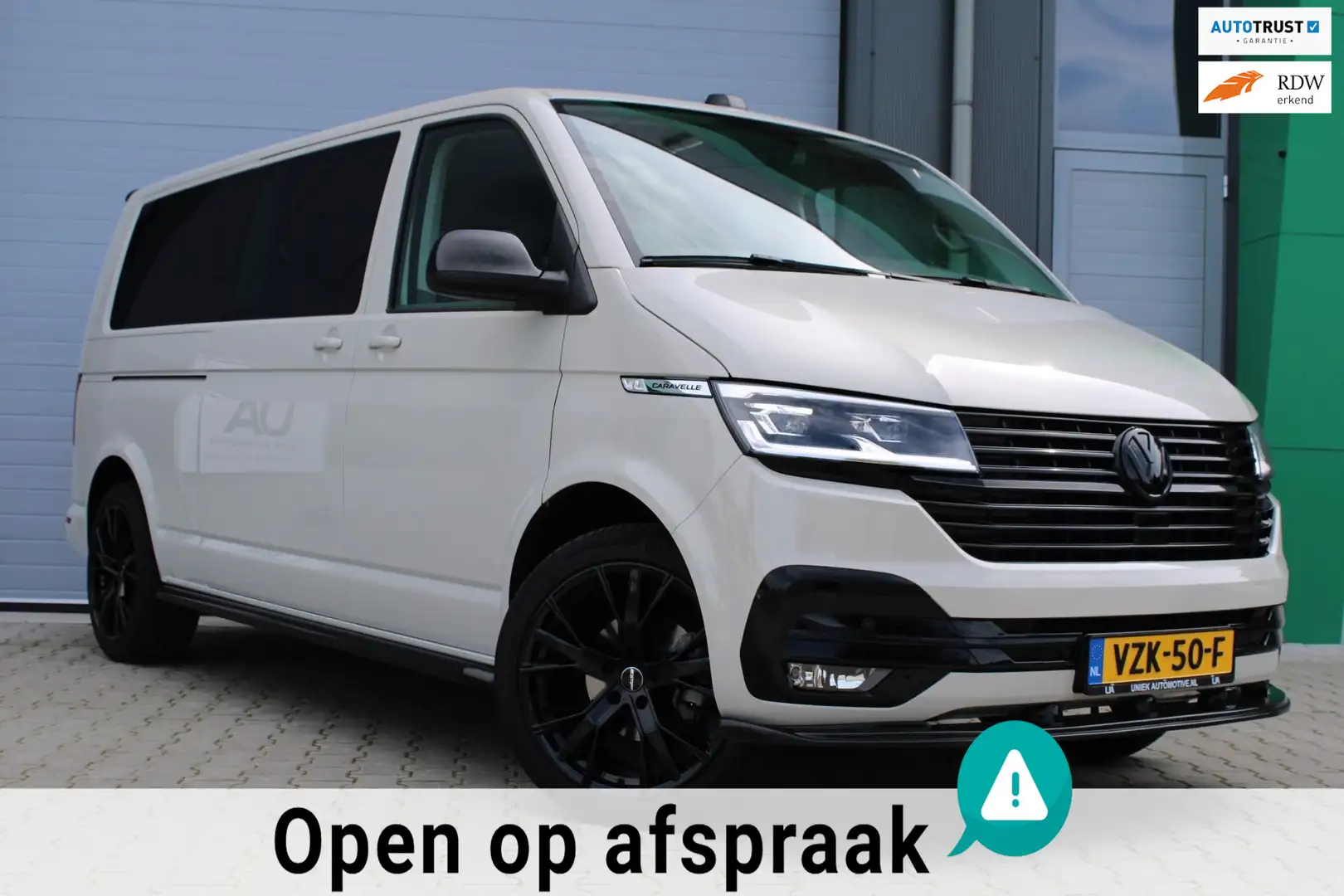 Volkswagen T6.1 Transporter CARAVELLE  DSG | DUBBELE CABINE/ SCHUIFDEUR | VIRT Grijs - 1