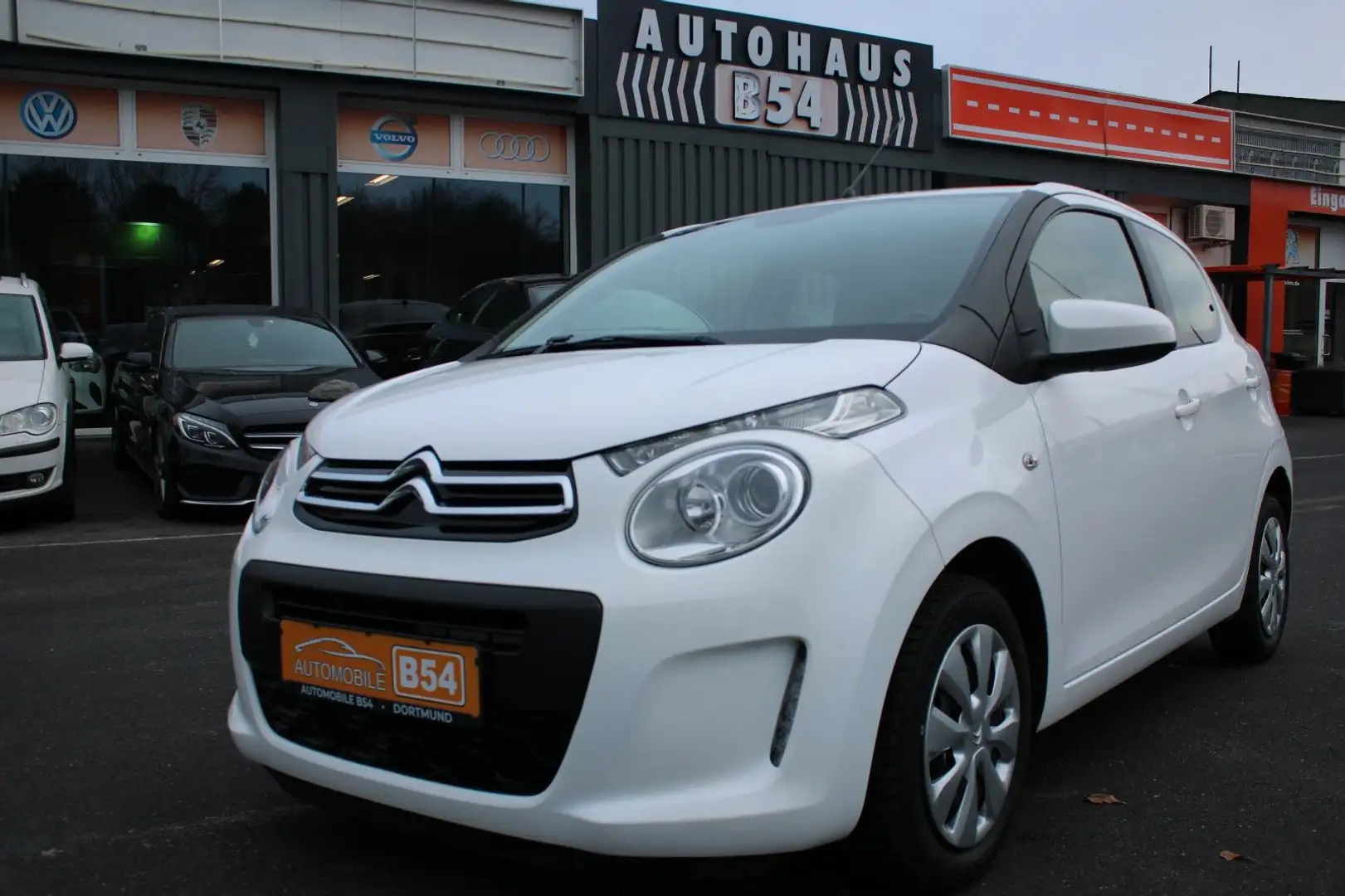 Citroen C1 Feel/NAVI/1 HAND/TOP/EL FENSTER/KAM/ Weiß - 1