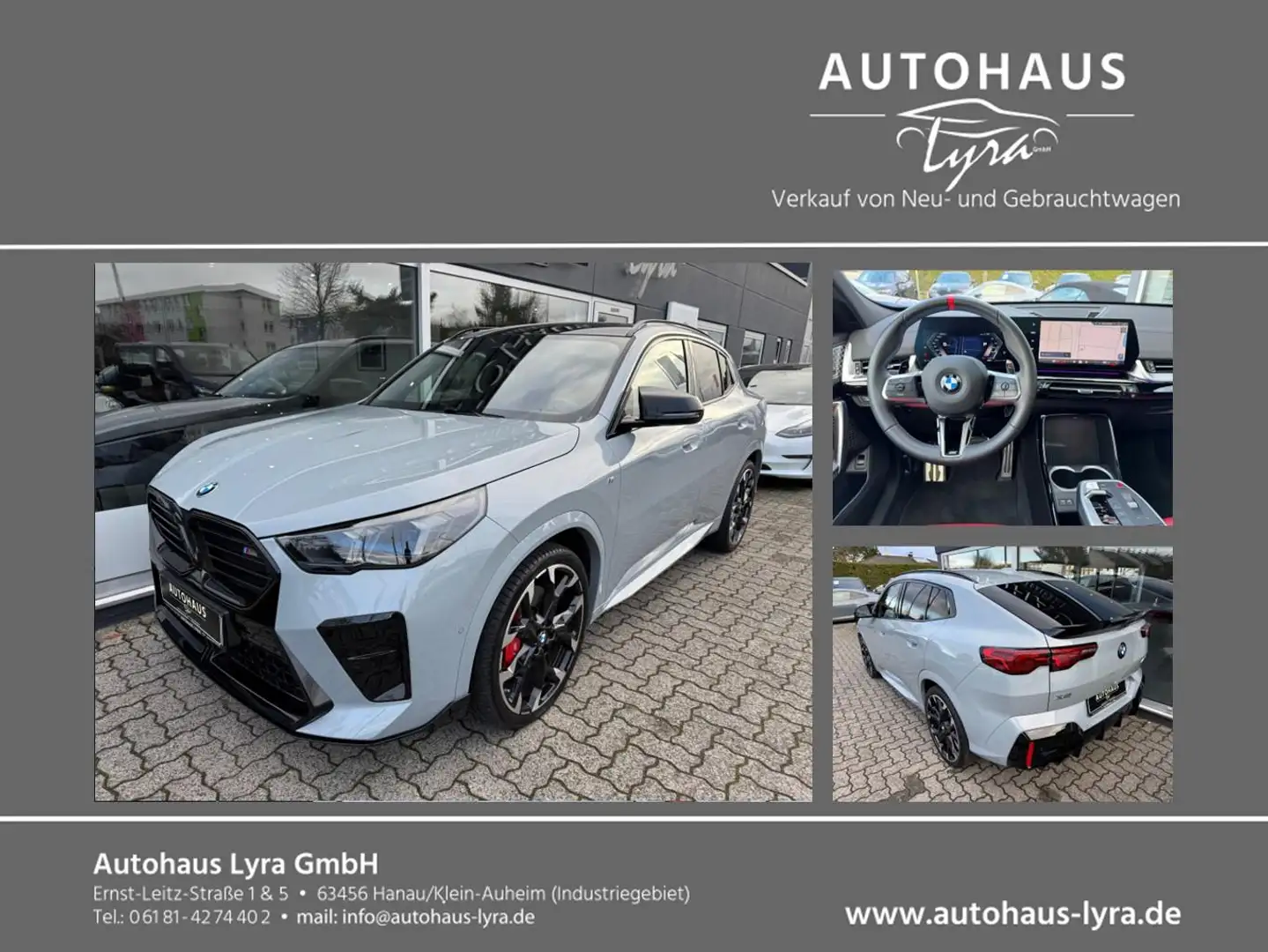 BMW X2 M35i xDrive M-Sport Pro*LED*PANO*H&K*KAMERA Grau - 1