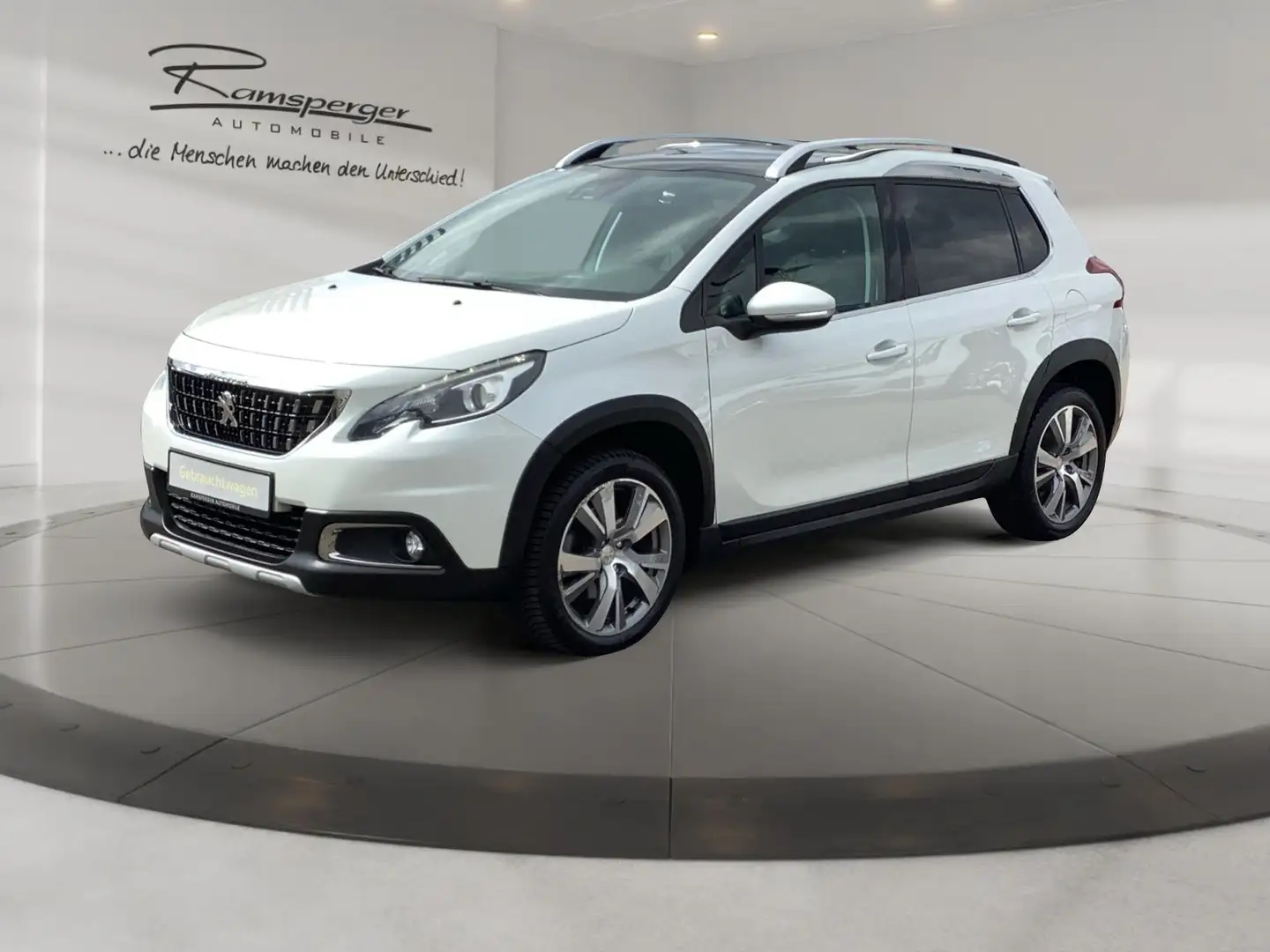 Peugeot 2008 1.2 GRA Climatronic SHZ Kamera PDC Weiß - 2