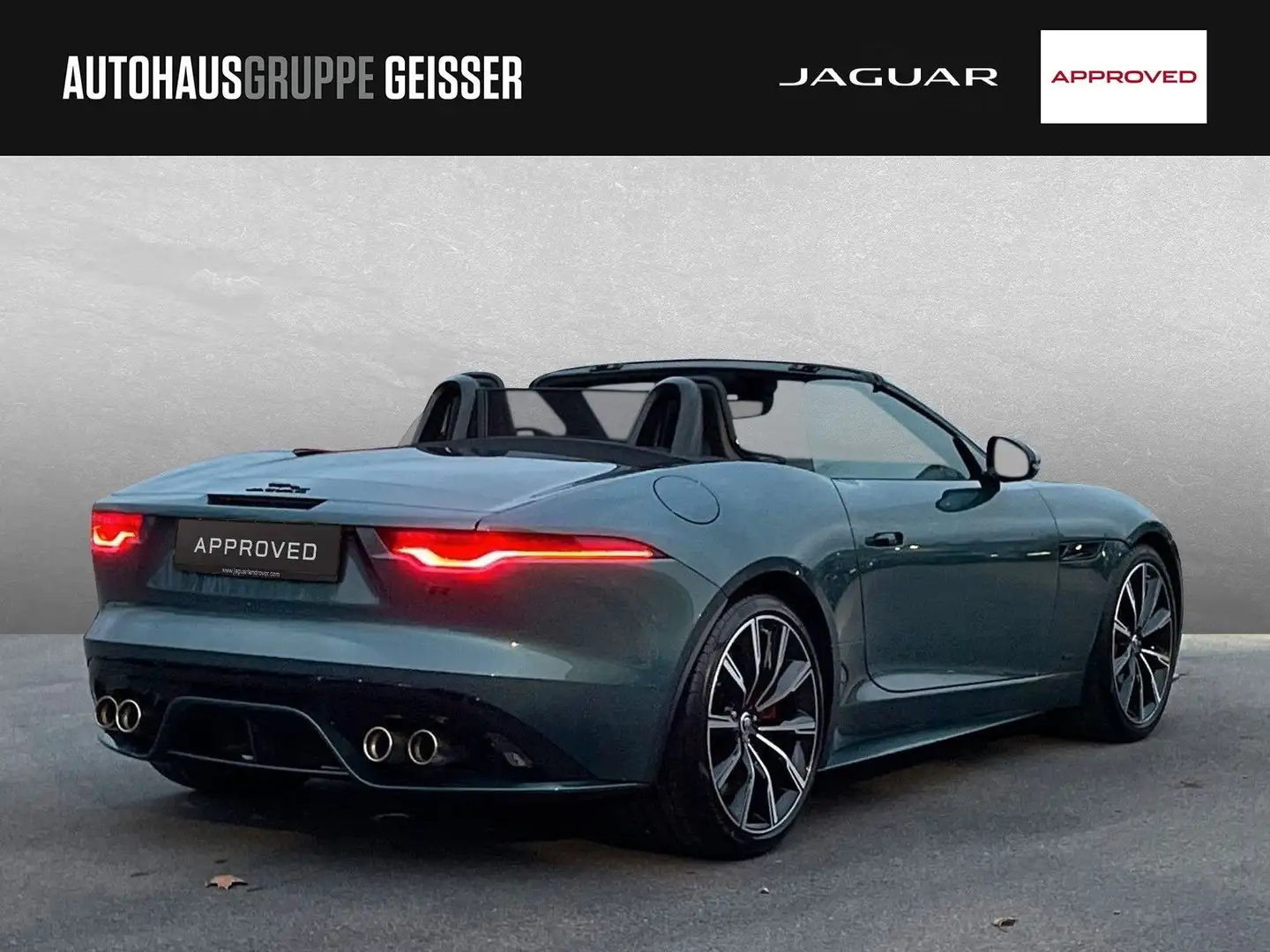 Jaguar F-Type P575 AWD  R75 V8 Cabriolet Grün - 2