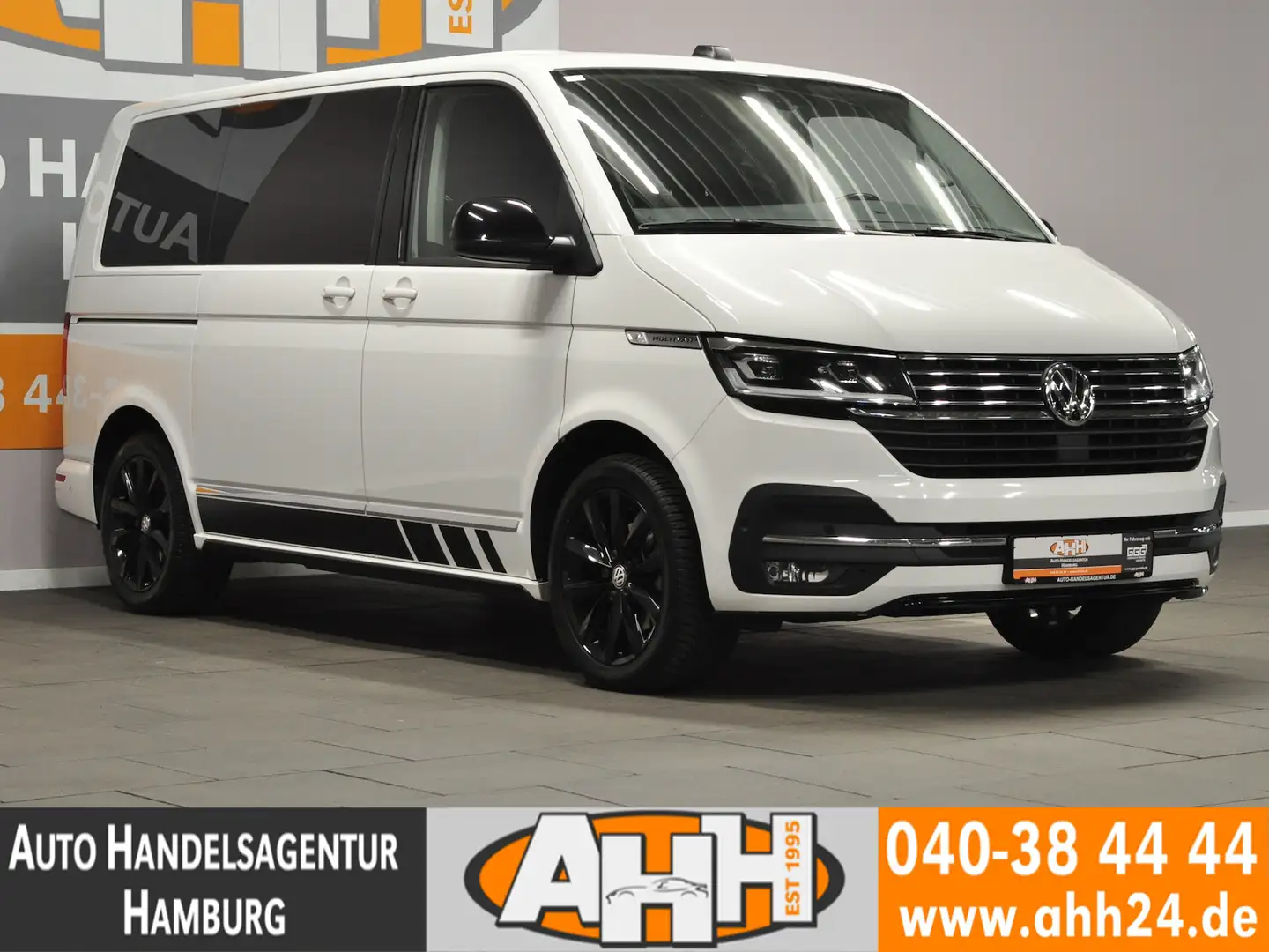 Volkswagen T6 Multivan GENERATION SIX LED|STDH|AHK|TISCH|7S Blanc - 2