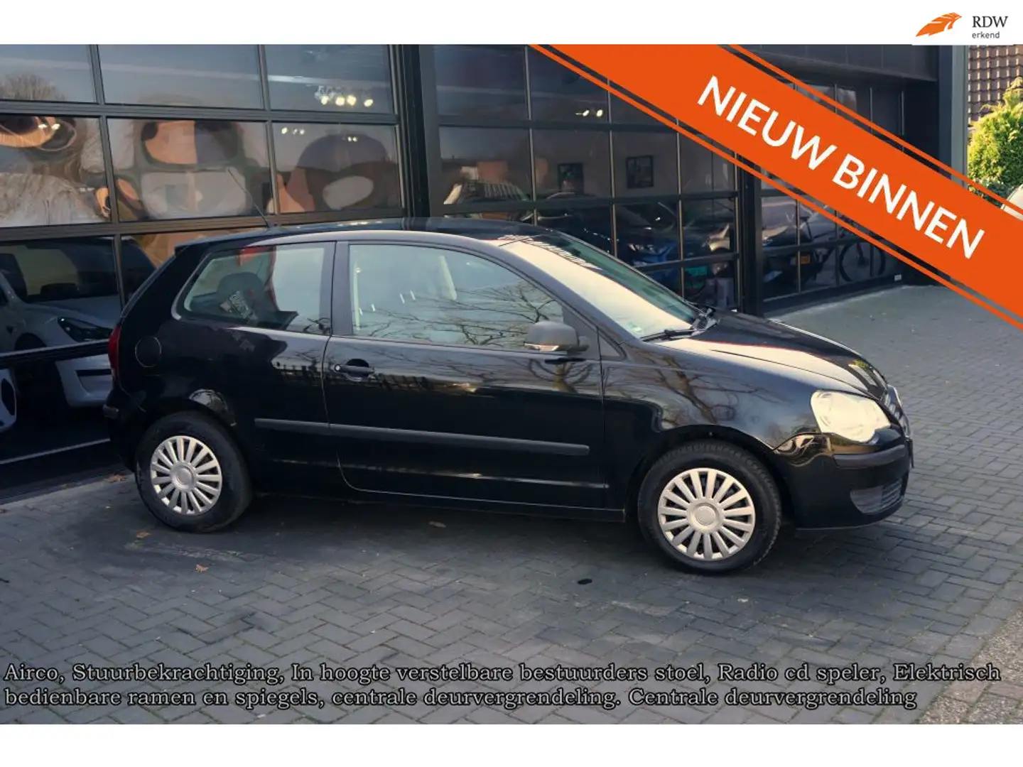 Volkswagen Polo 1.2 Easyline, Airco, elek pakket Schwarz - 1