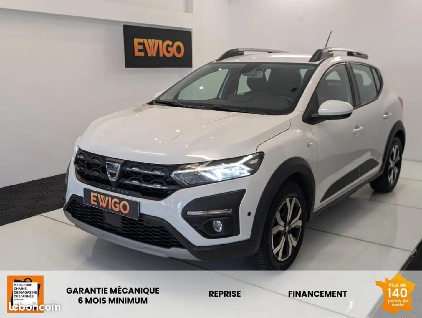 Dacia Sandero STEPWAY 1.0 TCE 90 CONFORT Blanc - 1