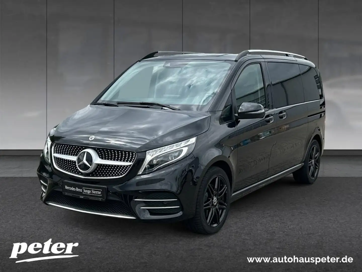 Mercedes-Benz V 250 d 4MATIC EDITION Kompakt 9GT+STHZG+AHK+DISTR Nero - 1
