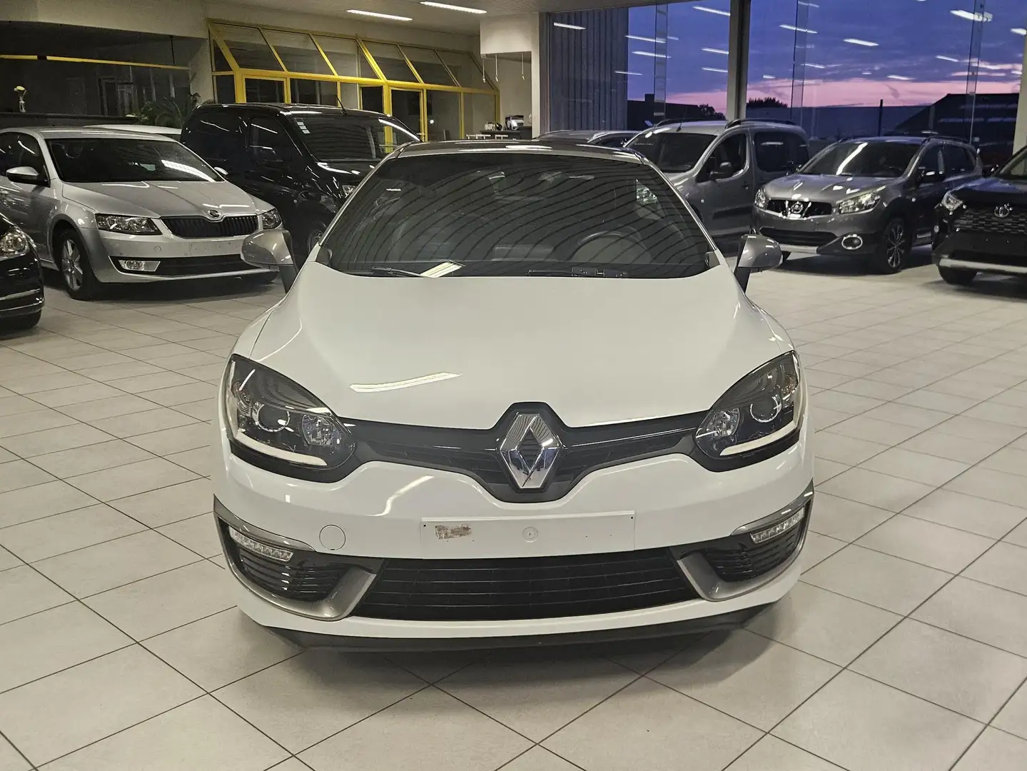 Renault Megane 1.2I GT-Line 97Kw Année 2015, 115.000Km Wit - 2