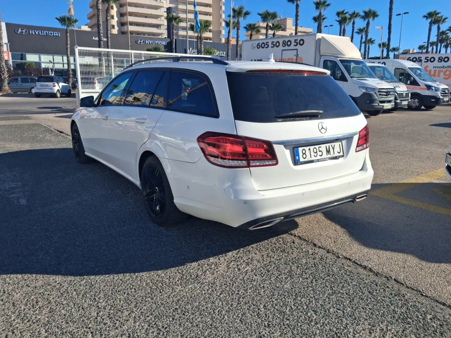 Mercedes-Benz E 220 Estate BT Elegance 4M 7G Tronic Plus Blanco - 2