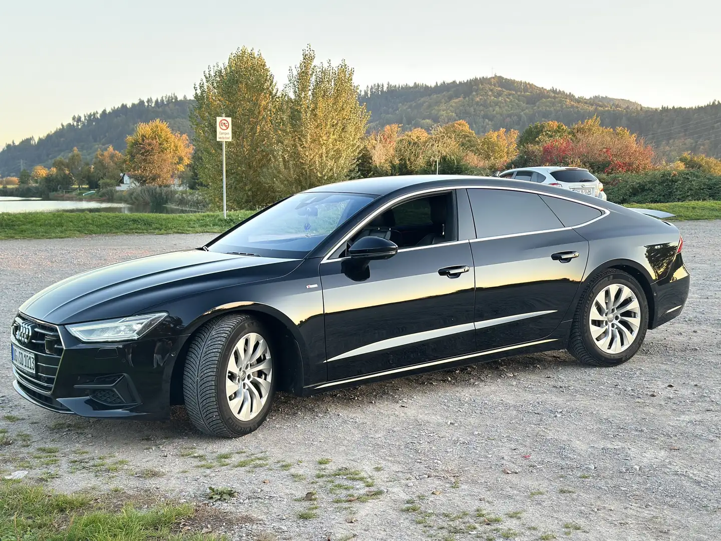 Audi A7 50 basis TDI quattro Schwarz - 1