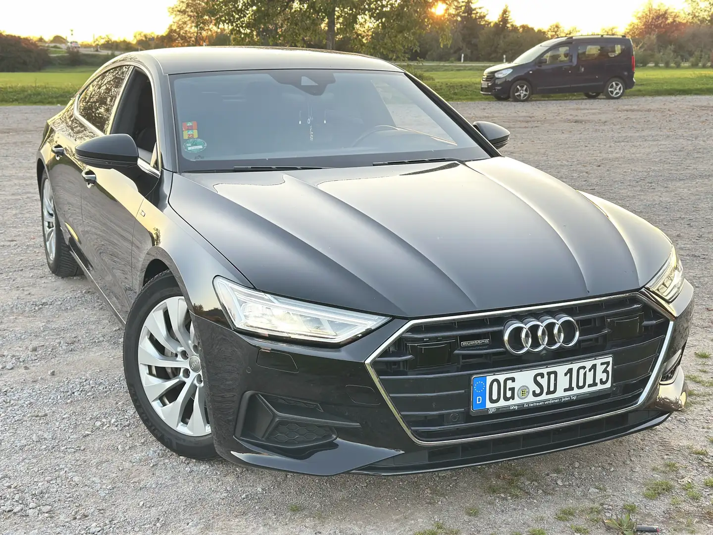 Audi A7 50 basis TDI quattro Schwarz - 2