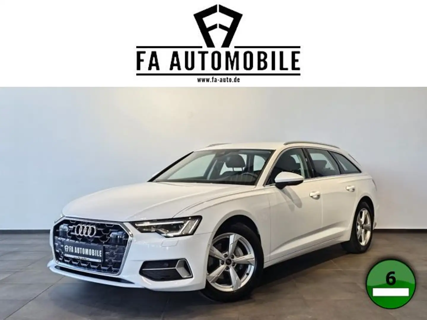 Audi A6 40 TDI Qua.Sport  Facelift Dy.LED Virtual AHK Weiß - 1
