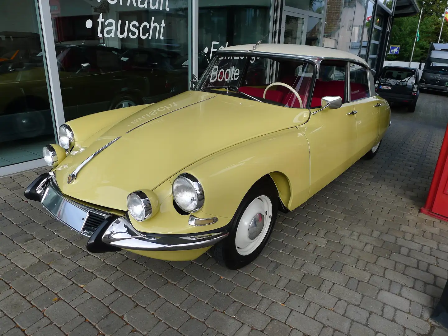 Citroen DS / ID 19 H-Zulassung Sarı - 2