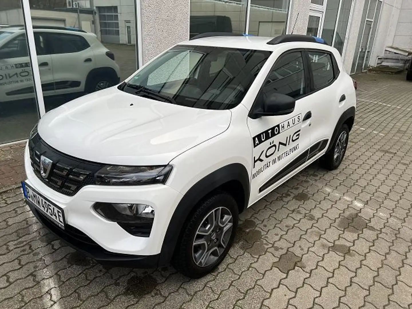 Dacia Spring Business Automatik Klima*Navi*Rückfahrcam Weiß - 1