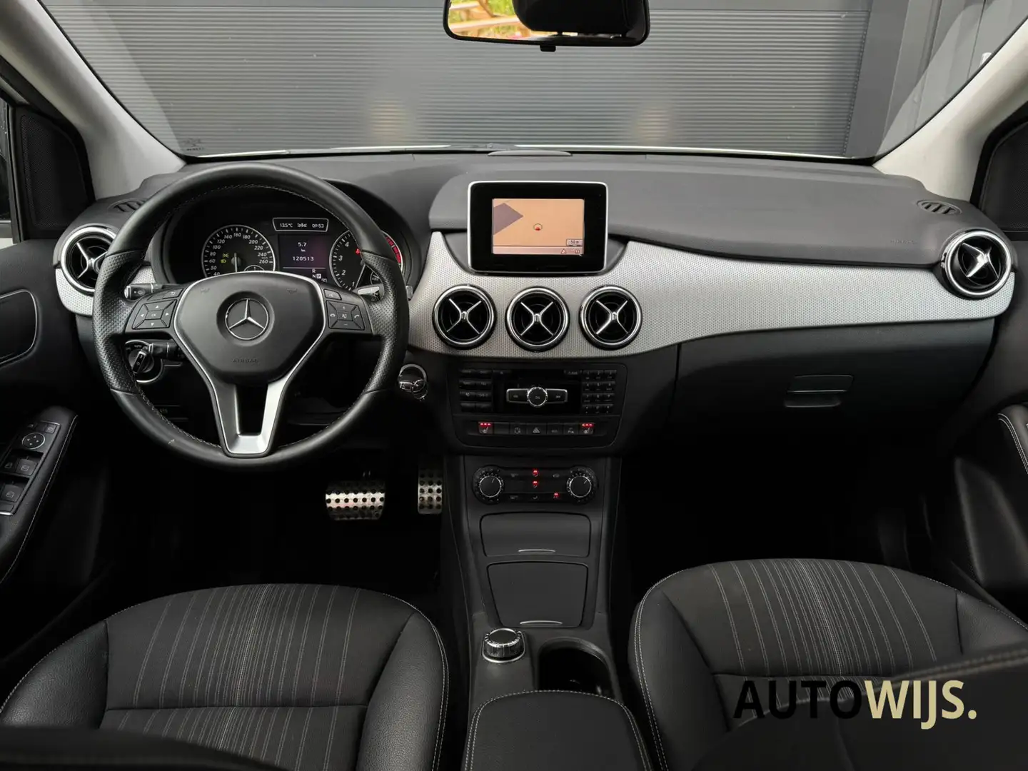 Mercedes-Benz B 180 Ambition|120DKM|NAVI|STOELVERW|LM-VELG|Xenon Blanc - 2