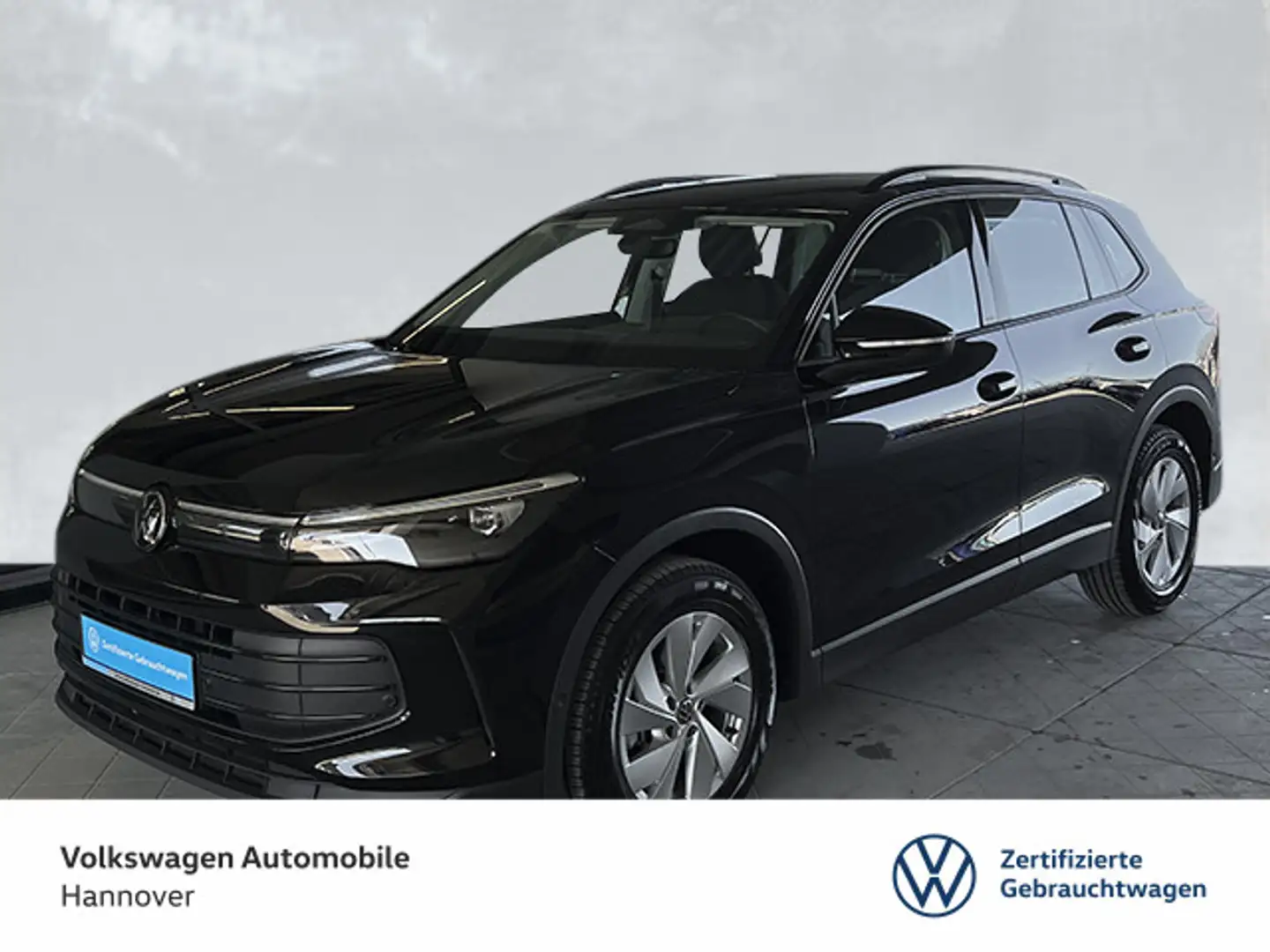 Volkswagen Tiguan 1.5 eTSI DSG Navi AHK Kamera BSD Shz PDC Zwart - 1