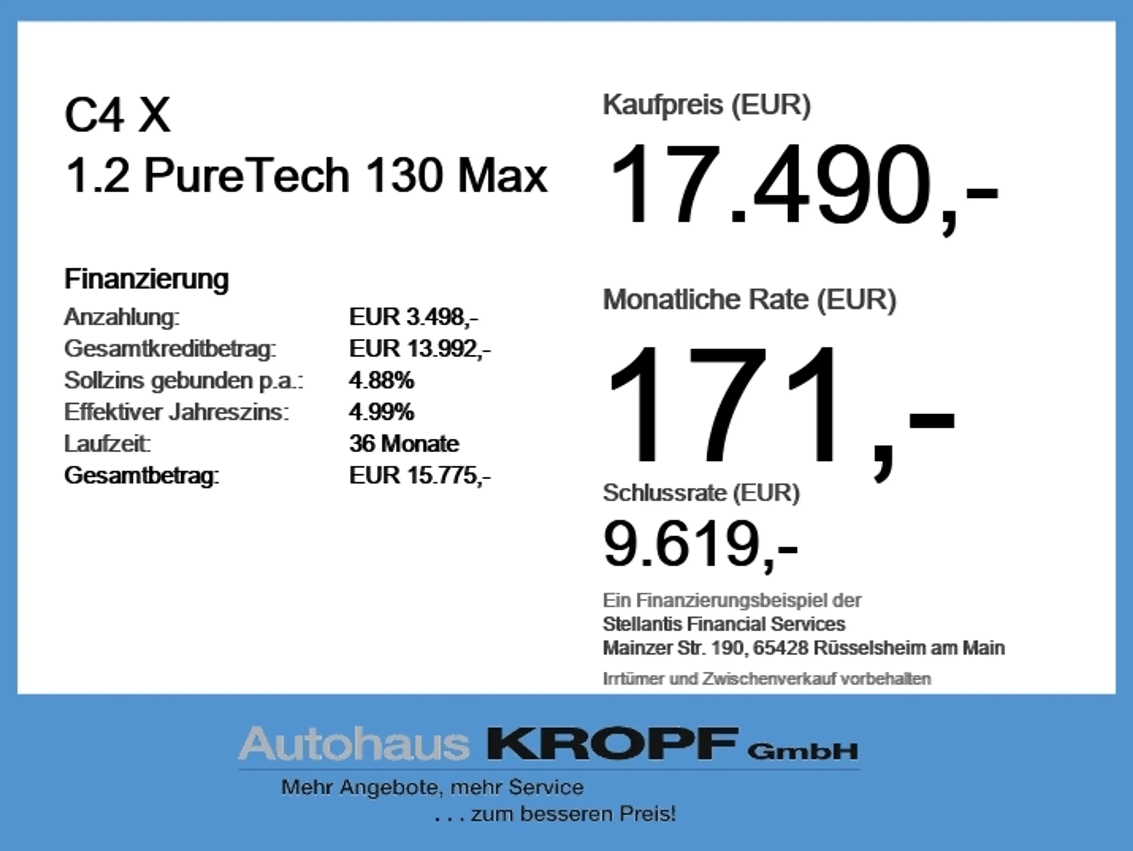 Citroen C4 X 1.2 PureTech 130 Max LED+Navi+2xKlima+Kam. — photo 6