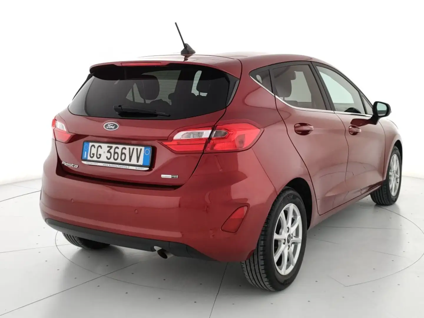 Ford Fiesta 5p 1.0 ecoboost hybrid Titanium s&s 125cv my20.75 Rosso - 2