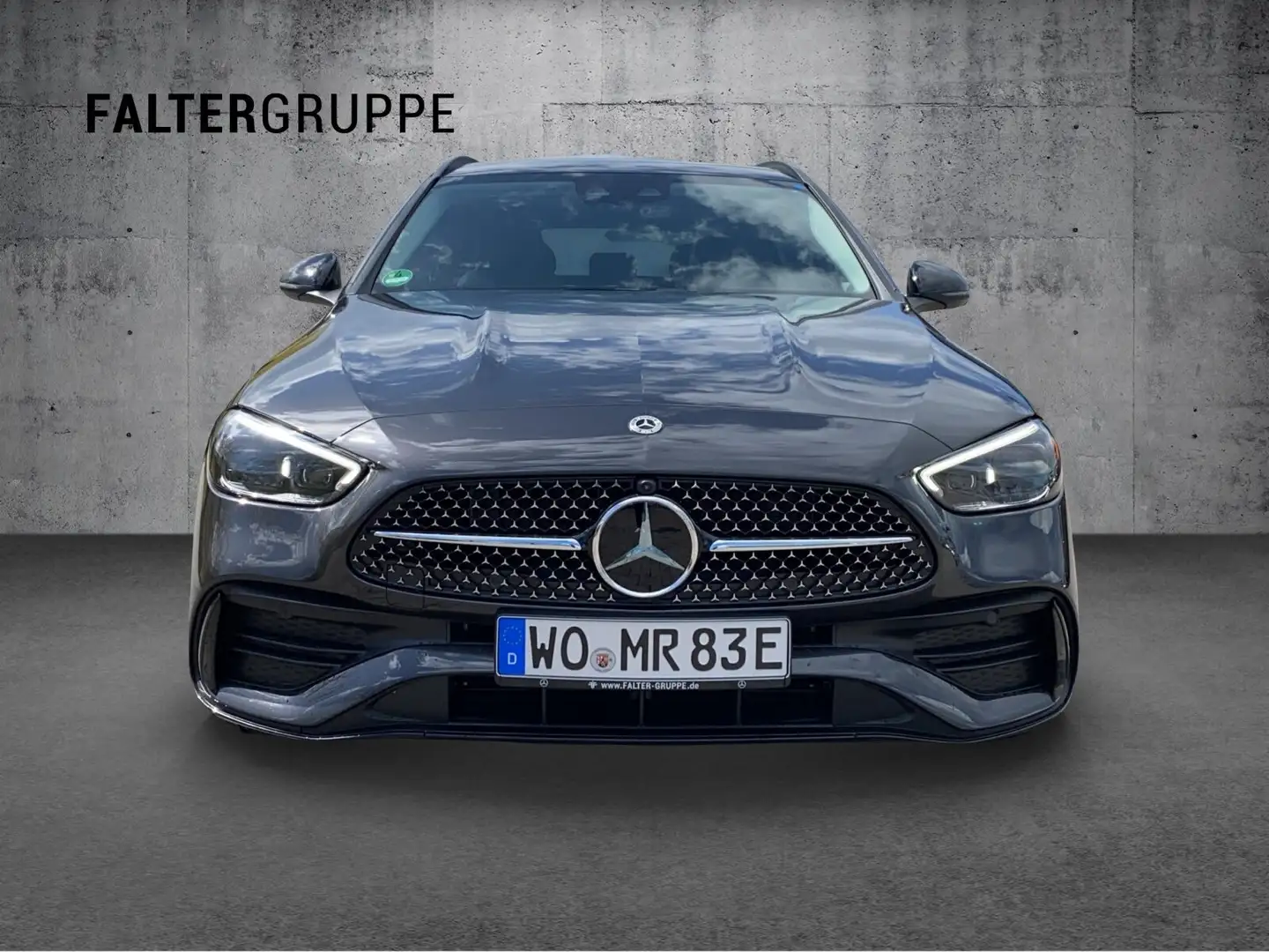 Mercedes-Benz C 300 C 300 e T AMG+NIGHT+DISTRO+PANO+360°+AMBI+EASYP Szary - 2
