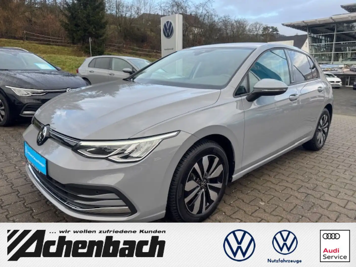 Volkswagen Golf VIII Move 1.5 TSI LED, ACC, Navi, ind. Laden Grau - 1