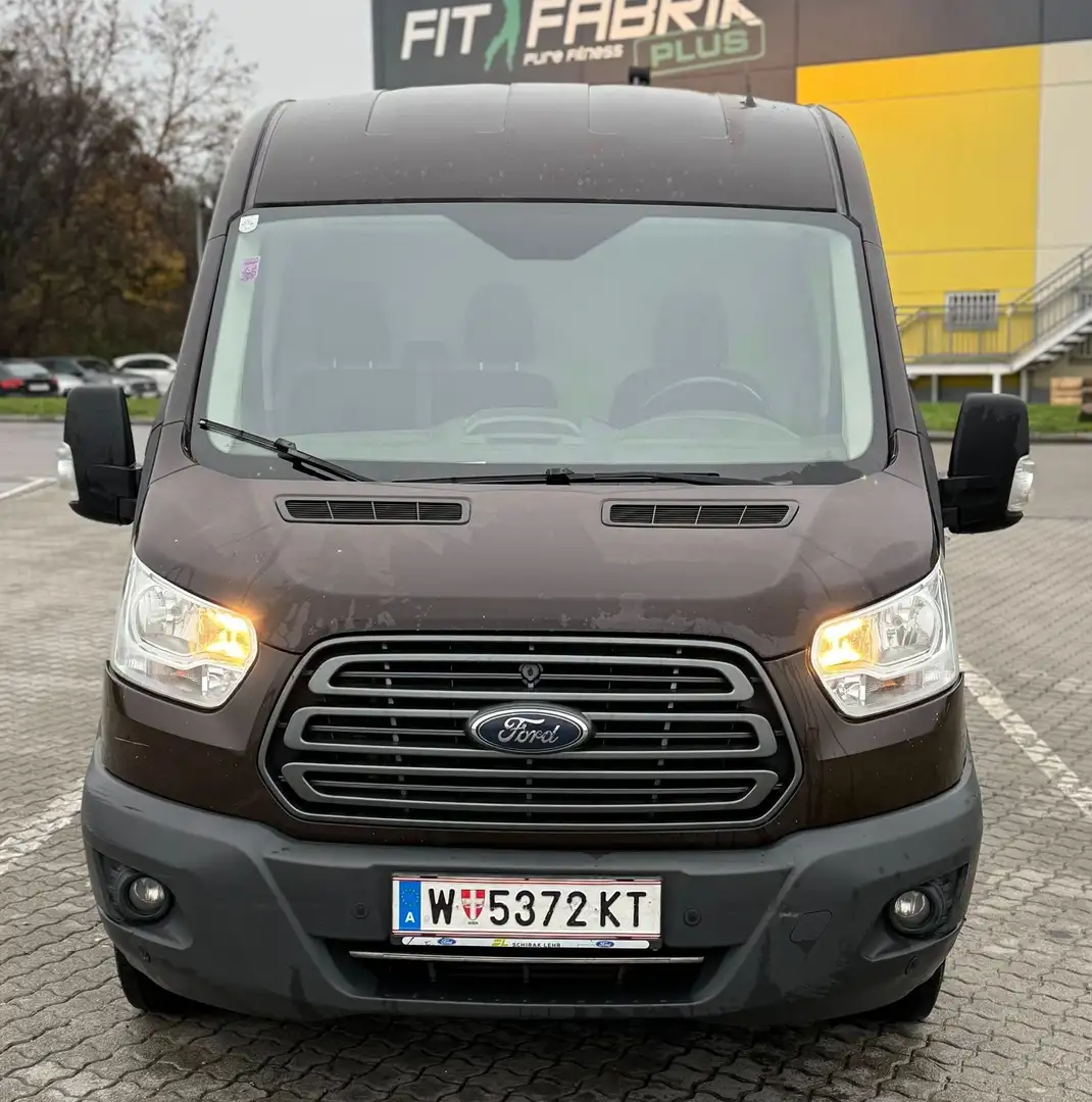 Ford Transit 2,0 TDCi 310 L3 H2 Trend Kasten Voll Fahrbereit Braun - 2