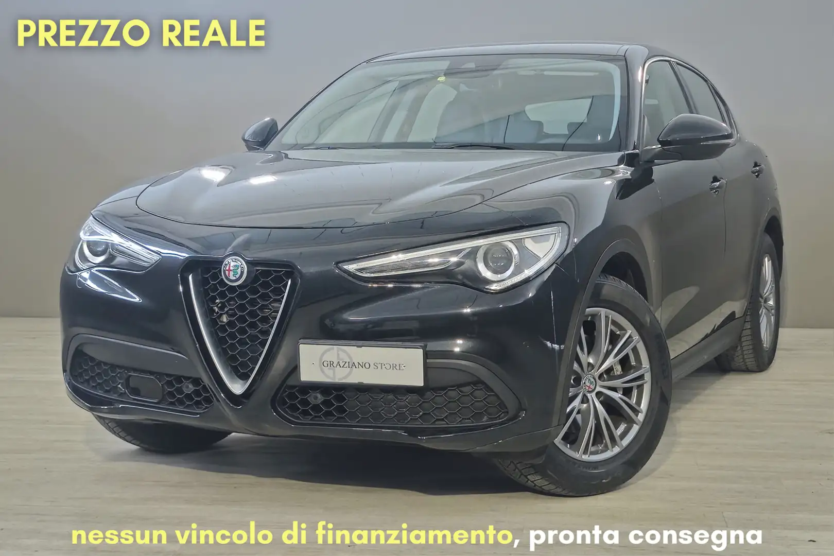 Alfa Romeo Stelvio 190 CV AT8 Q4 Business Noir - 1