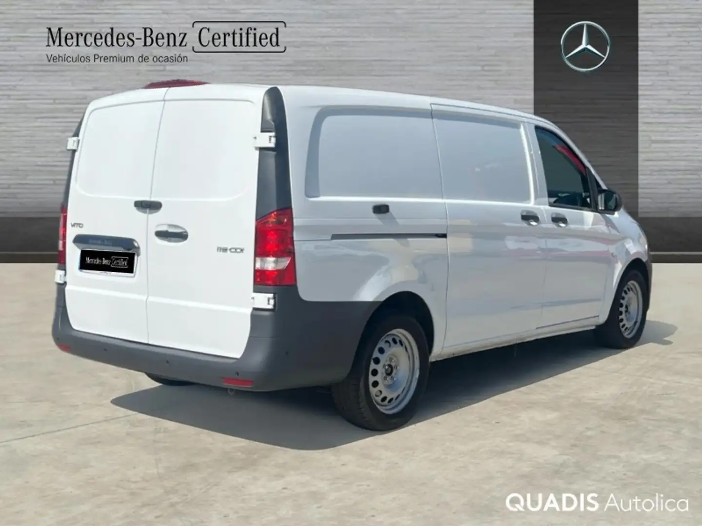 Mercedes-Benz Vito Furgón 119 CDI Pro Larga 9G-Tronic Blanco - 2