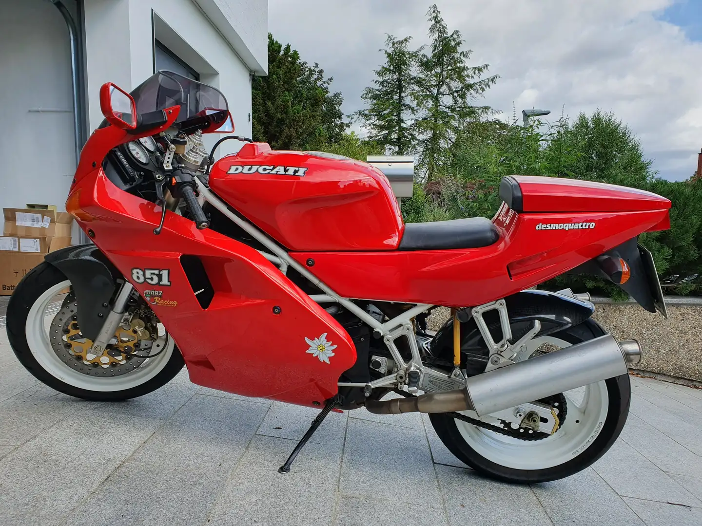 Ducati 851 S3 Rood - 2