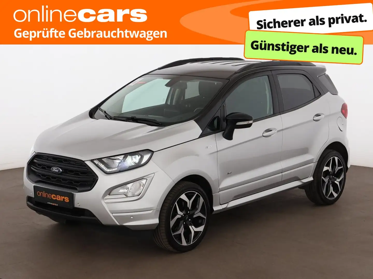 Ford EcoSport 1.5 EcoBlue 4x4 ST-Line XENON SITZHZG Silber - 1