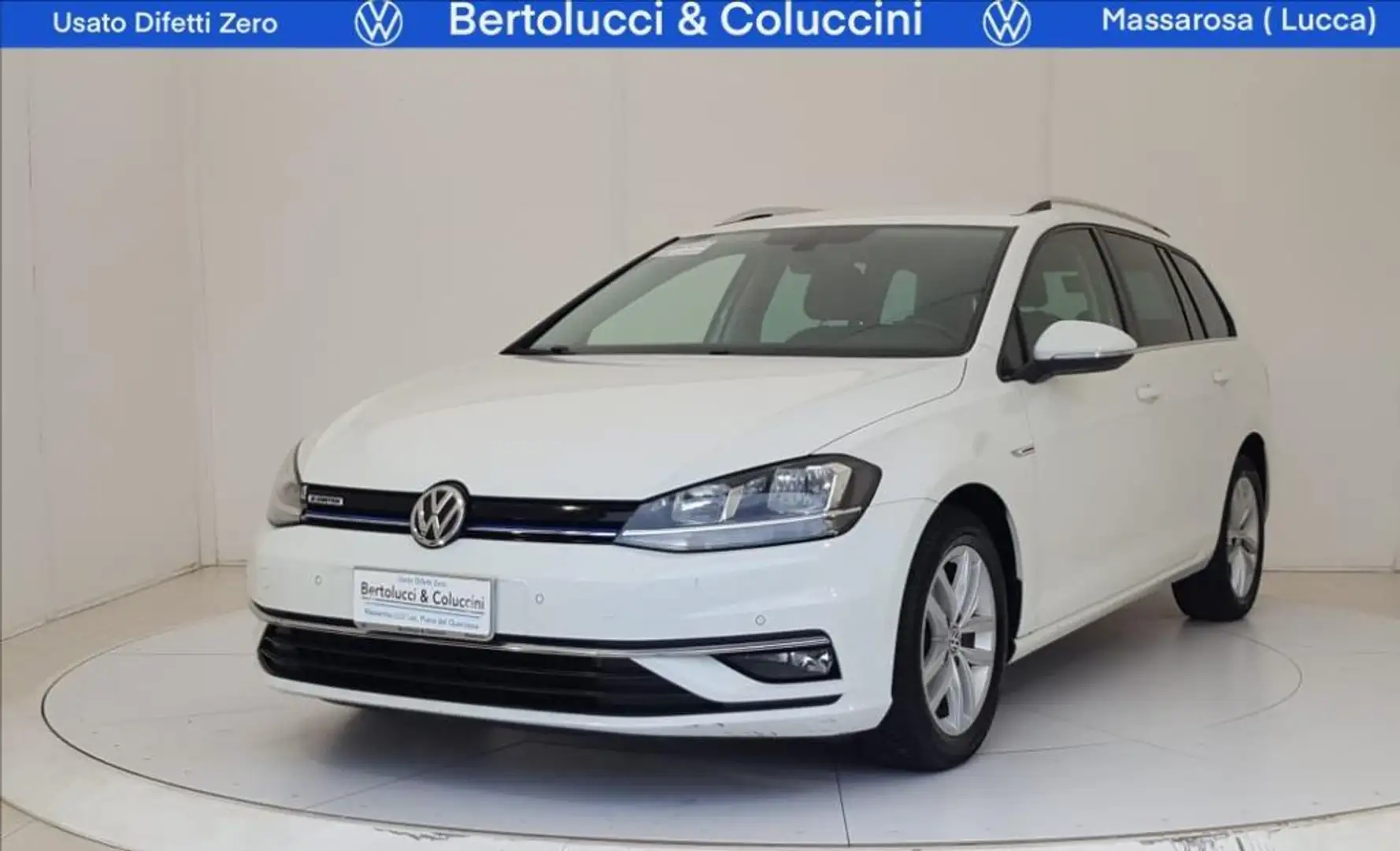 Volkswagen Golf Variant 1.4 TGI DSG Highline BlueMotion Bianco - 1