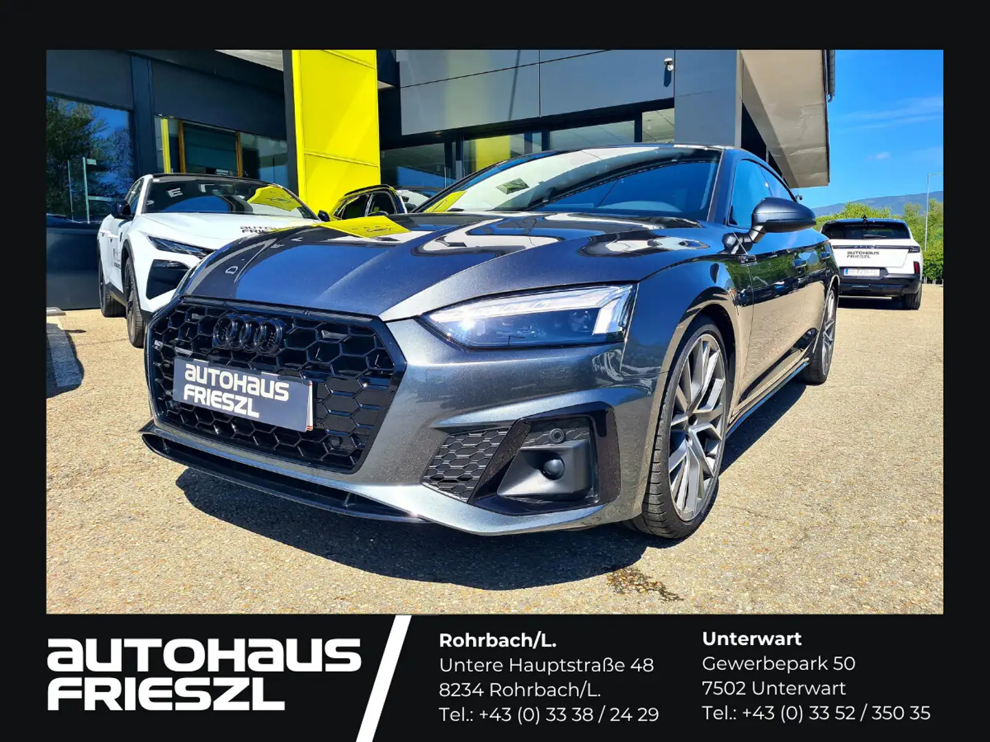 Audi A5 SB 40 TDI admired S-tronic, S-Line Grau - 1
