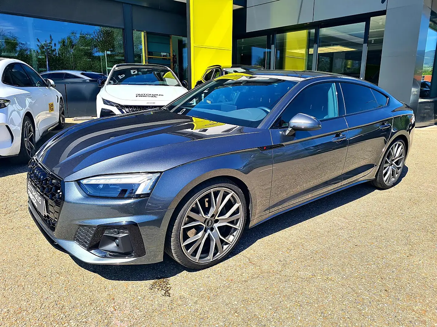 Audi A5 SB 40 TDI admired S-tronic, S-Line Grau - 2