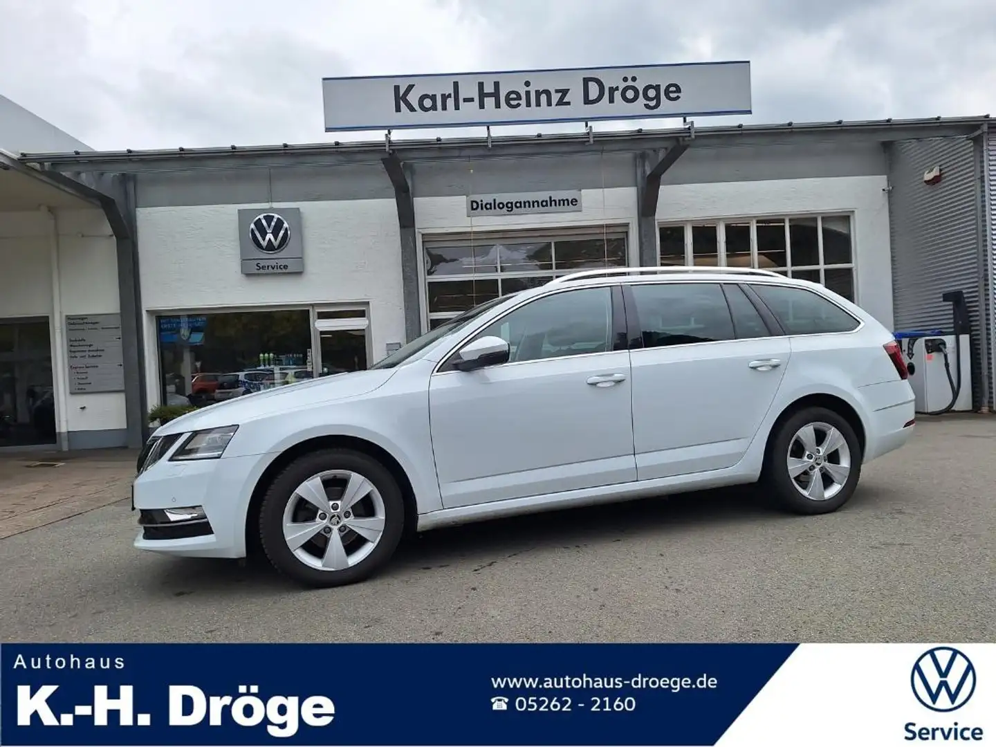 Skoda Octavia Style 1.6 TDI DSG LED ACC eHeck Weiß - 1