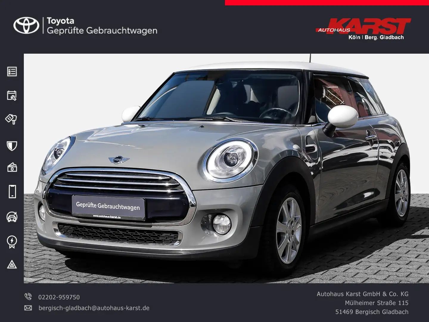 MINI Cooper Mini Cooper Klimaauto. LED Sitzheizg. Grigio - 1