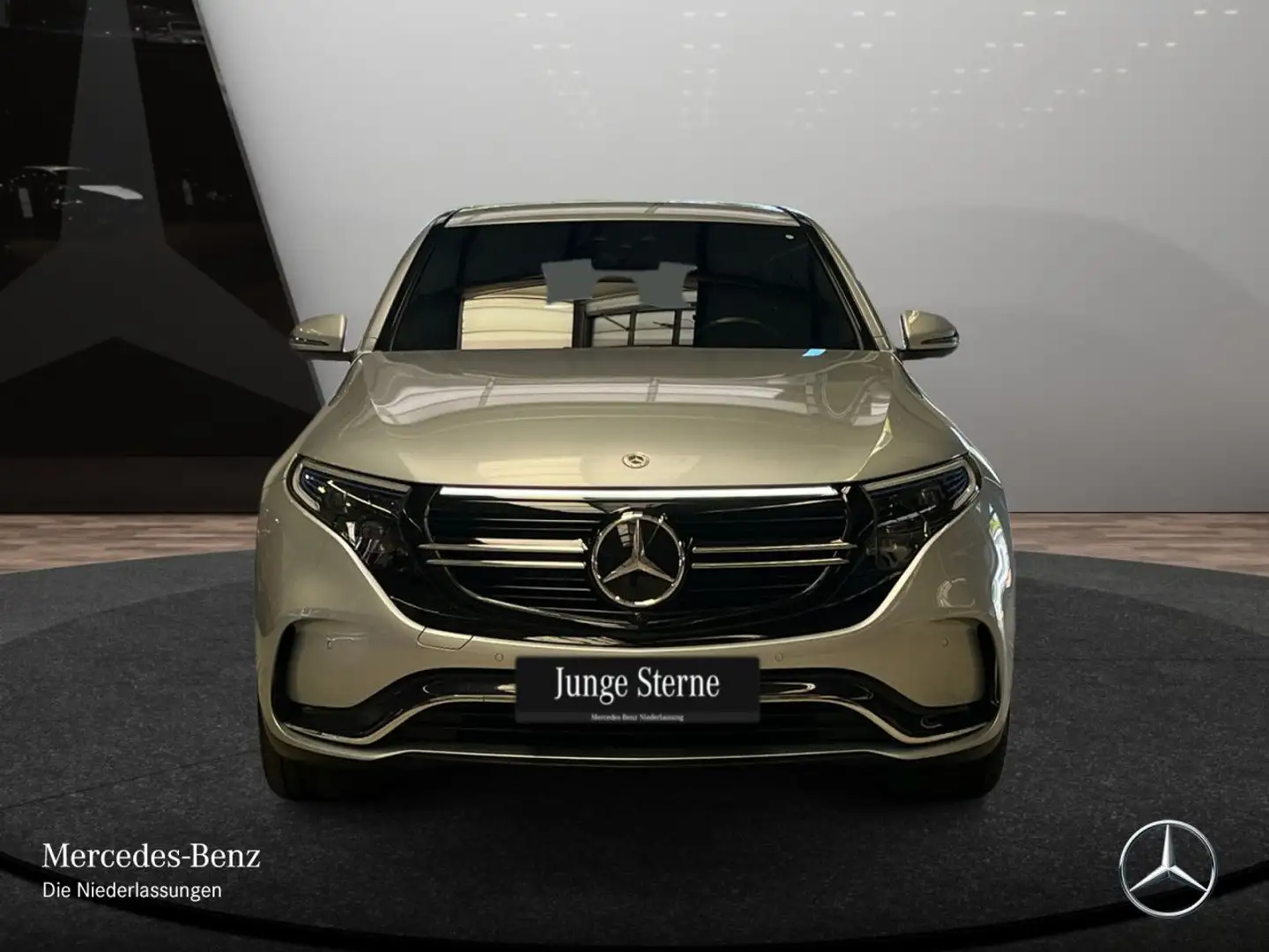 Mercedes-Benz EQC 400 4M AMG+360+MULTIBEAM+FAHRASS+BURMESTER+19" Argent - 2