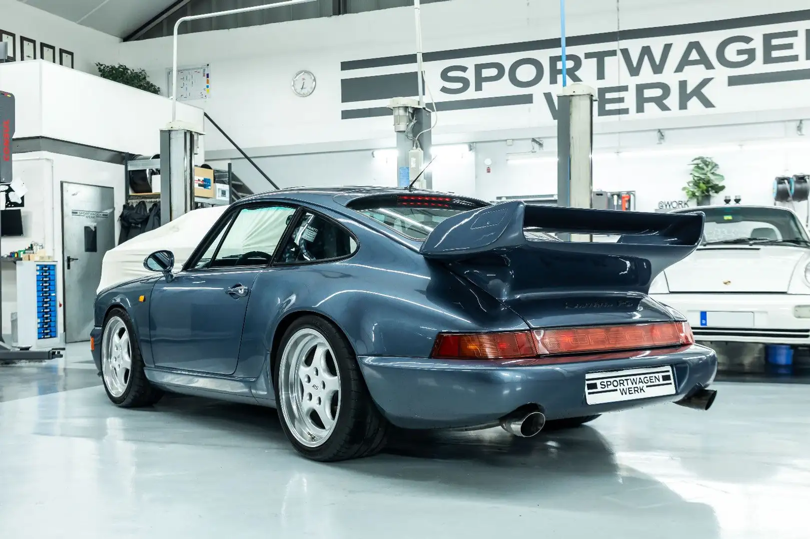 Porsche 911 Carrera I 964 RS Optik I 964 Motor I Recaro Bleu - 2