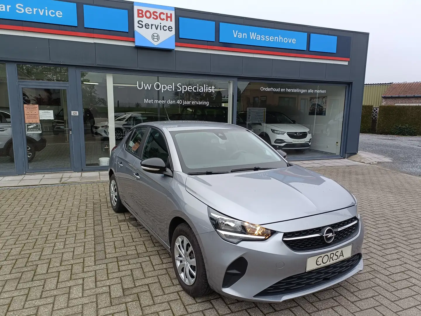 Opel Corsa Corsa 1.2i Edition S/S 75 pk NAVI **OVERNAME** Gris - 1