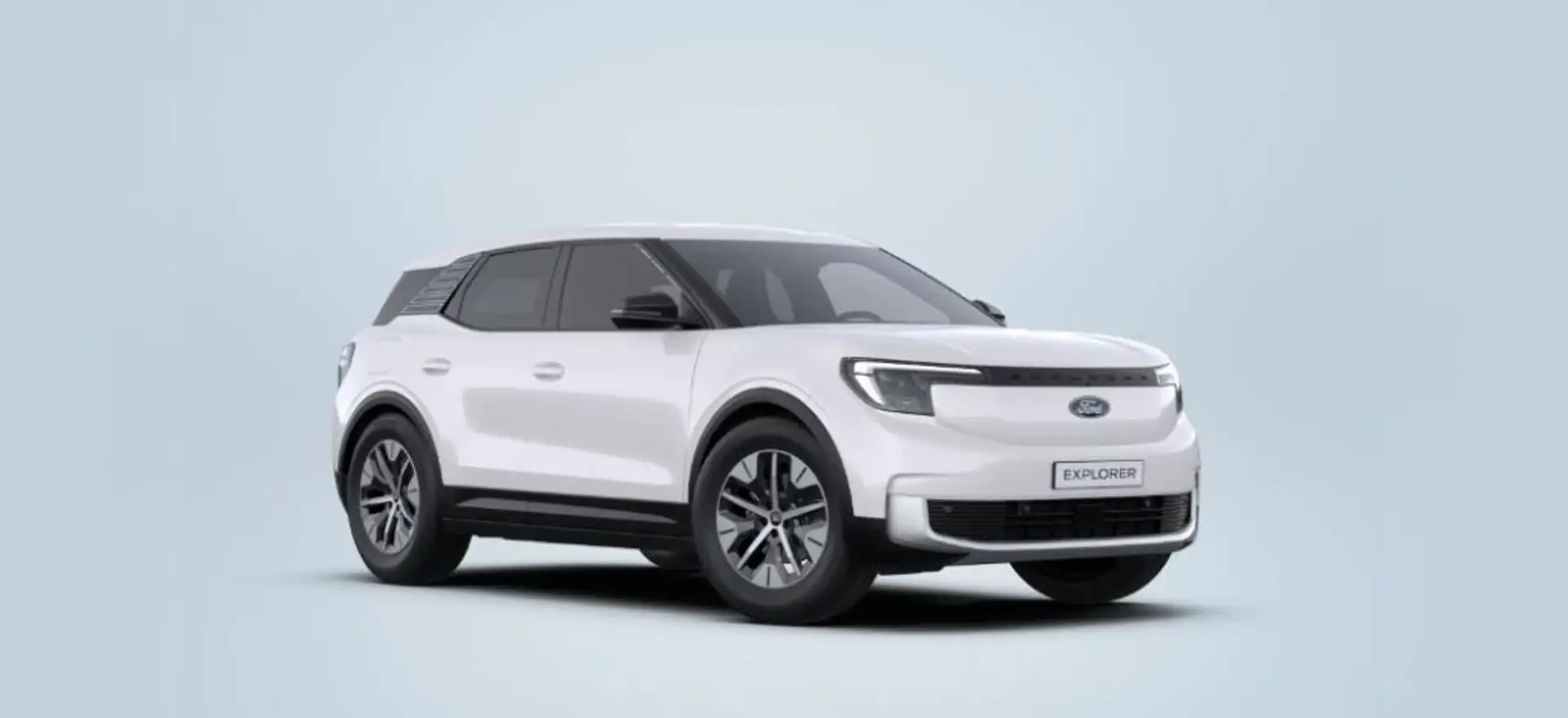 Ford Explorer Elektromotor mit Extended Range RWD 77kWh Select Weiß - 2