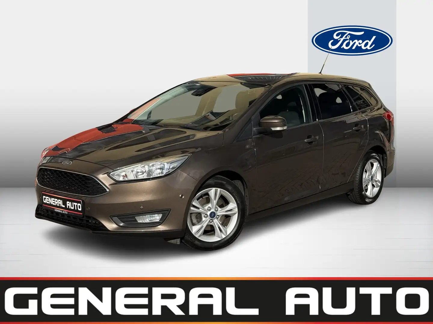 Ford Focus Wagon 1.0 Titanium Edition, Navi, Nieuwe Distribut Bruin - 1