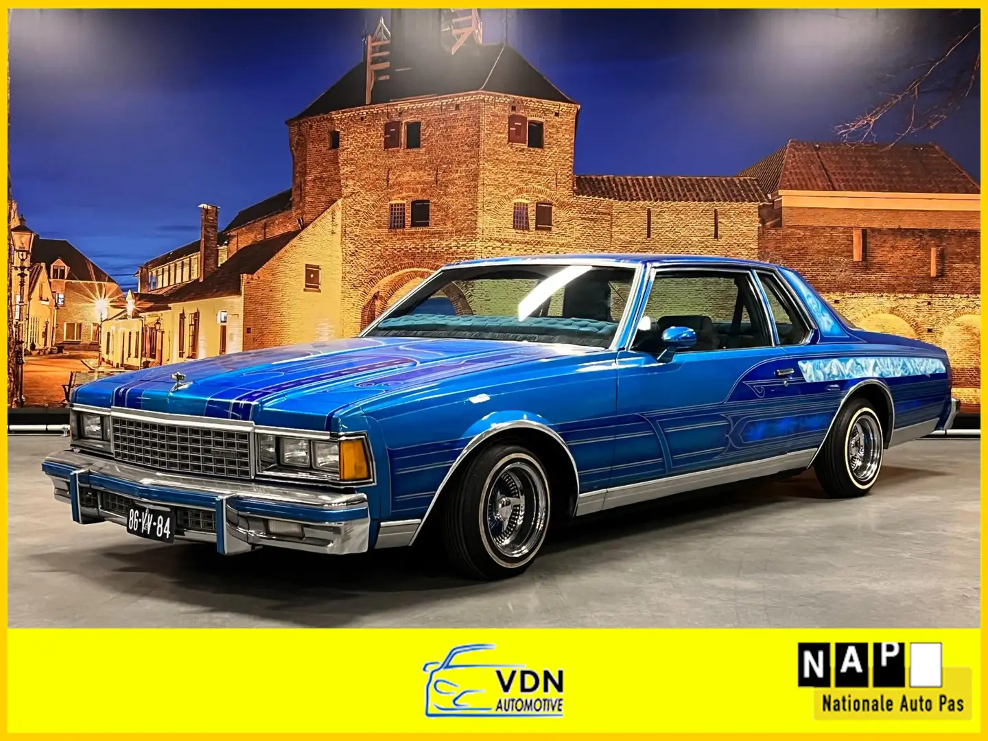 Chevrolet Caprice Classic Coupe Automaat Low Rider "Imagination" Blau - 1