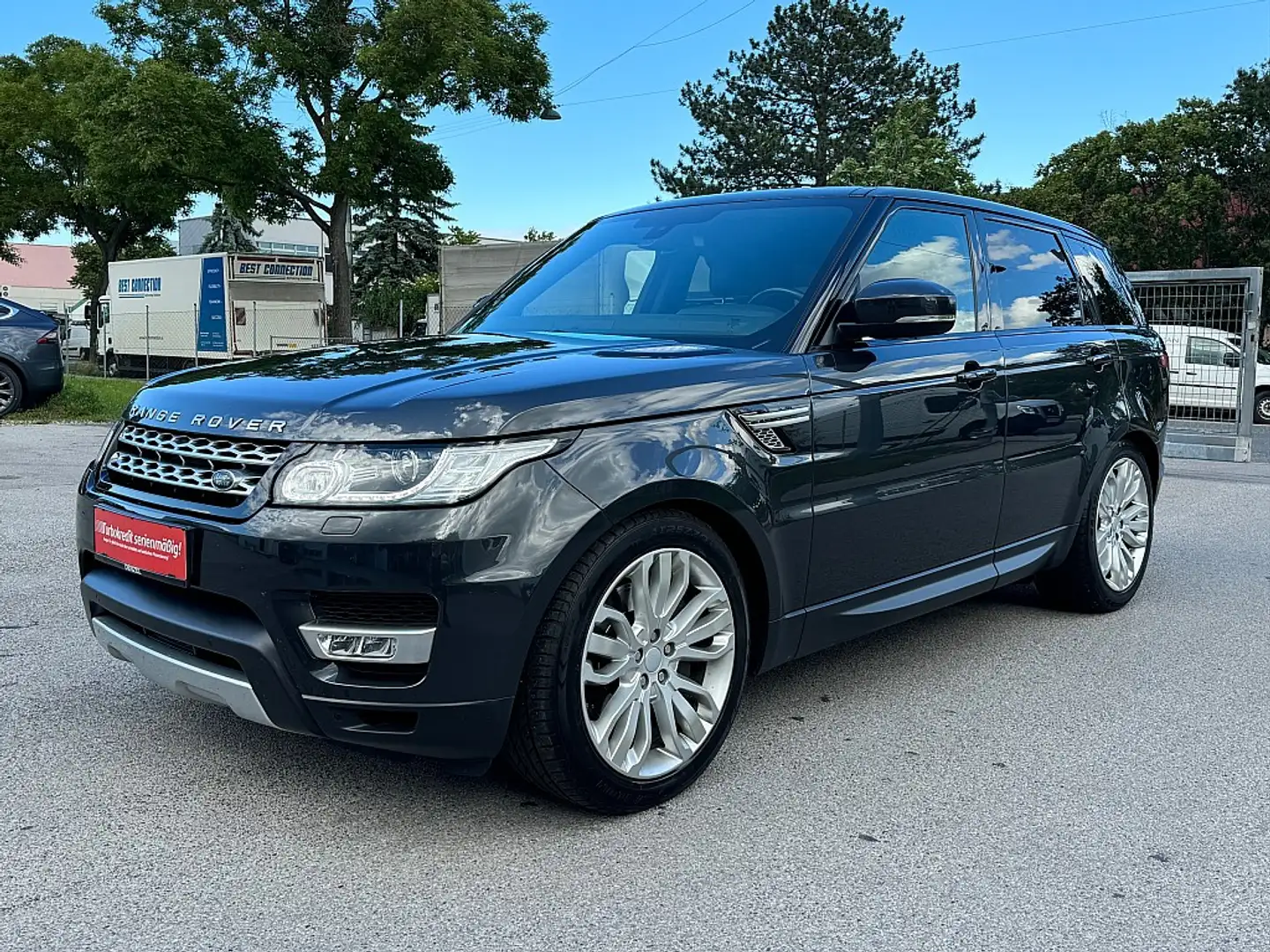 Land Rover Range Rover Sport 3,0 SDV6 HSE / PANORAMADACH / RFK / NAVI / LED / Grau - 1