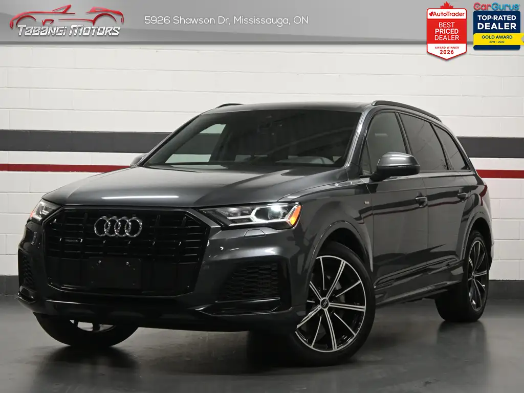 2022 Audi Q7 S-Line Panoramic Roof Navigation Wireless CarPla