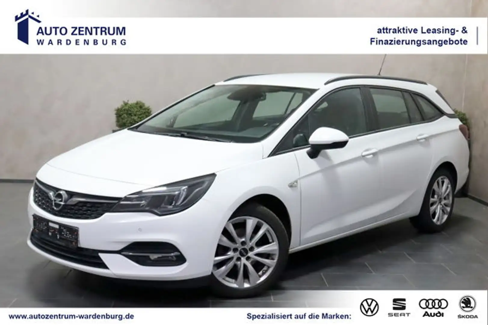 Opel Astra K Sports Tourer Edition AHK LED NAVI SHZ Bianco - 1