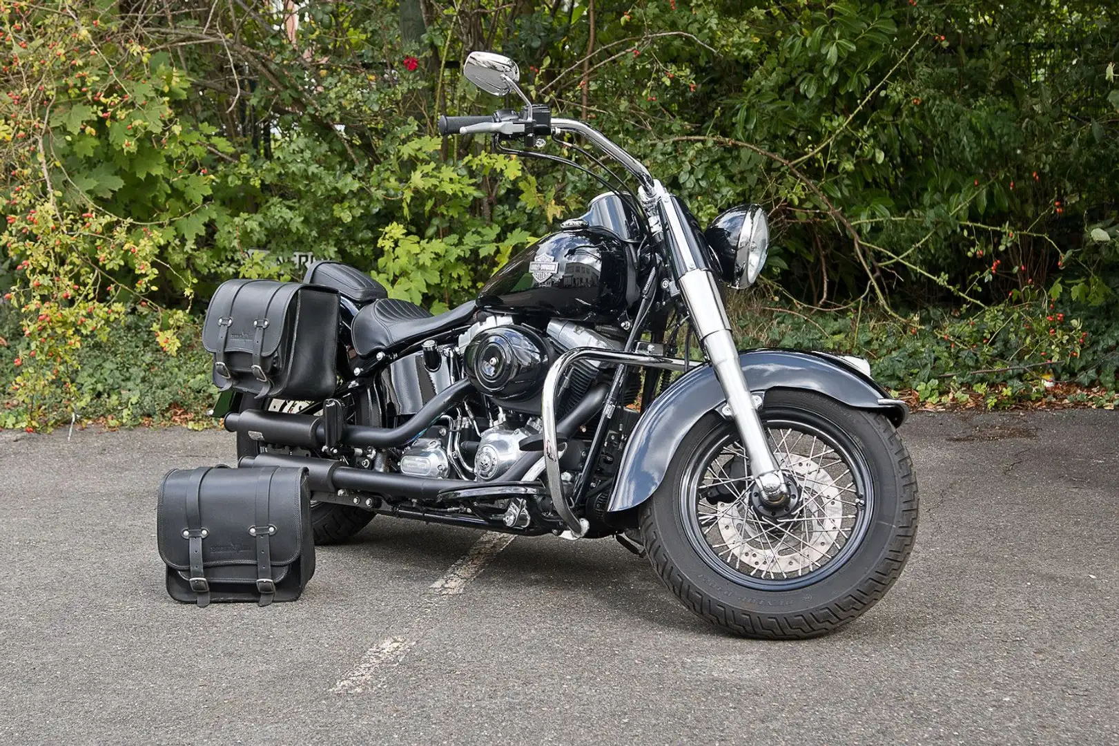 Harley-Davidson Softail Slim TOP ZUSTAND Schwarz - 1