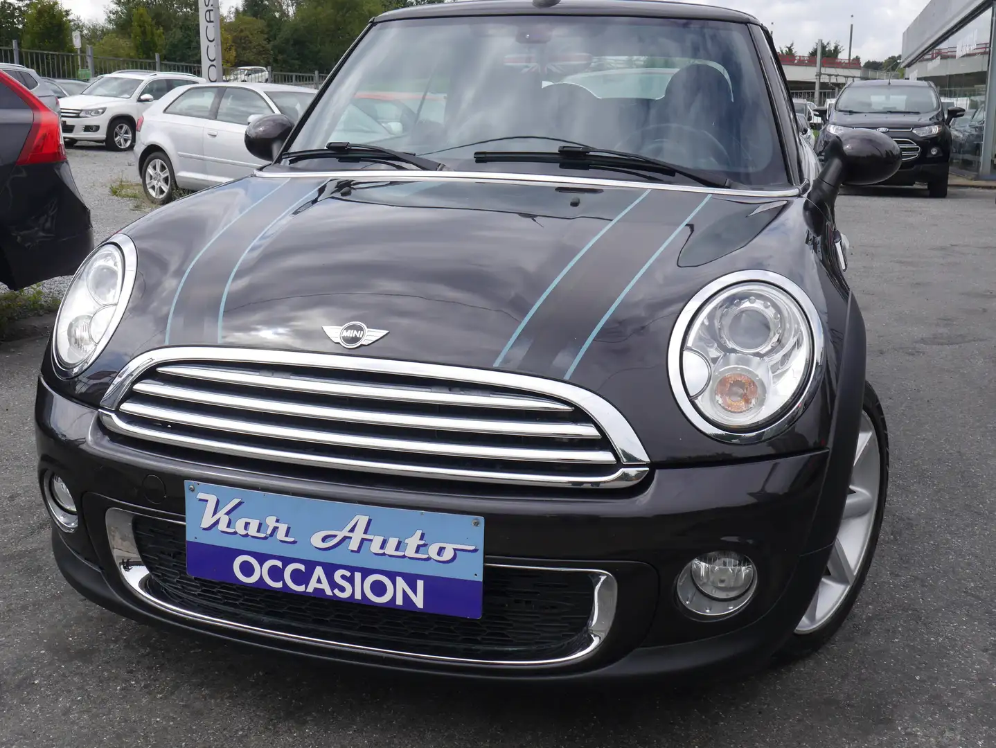 MINI Cooper D Cabrio Mini Cabriolet 1.6 D Cooper*CUIR*GPS* Noir - 1