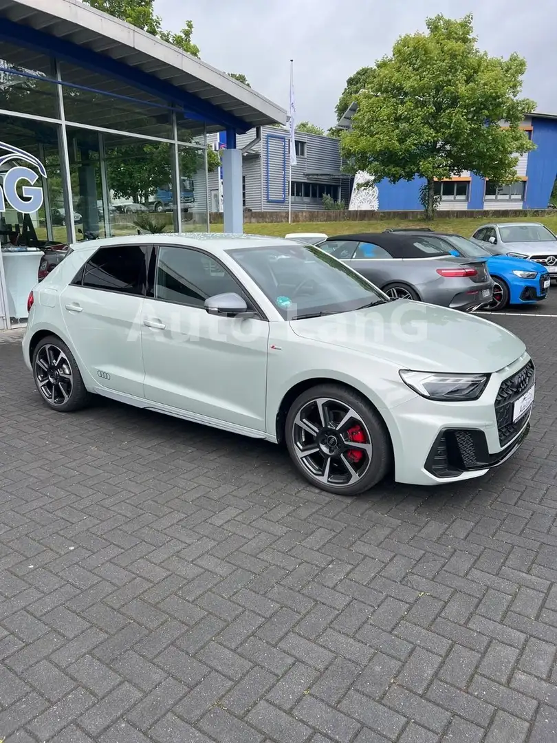 Audi A1 Sportback 40 TFSI S-line S-tronic LED PDC Argent - 1