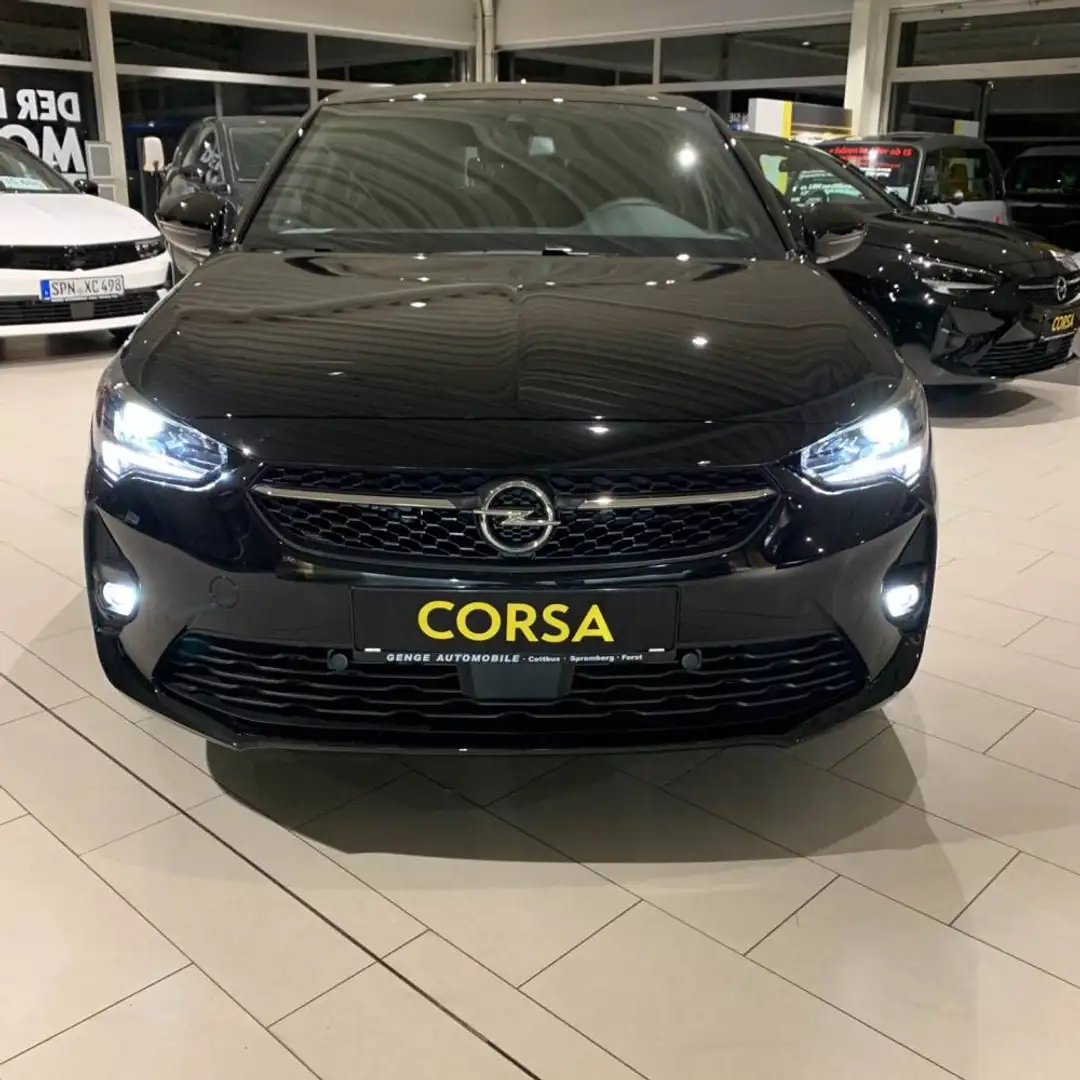 Opel Corsa-e Ultimate, Alcantara.LED-Matrix,Park&Go,11-KW-Lader Schwarz - 2