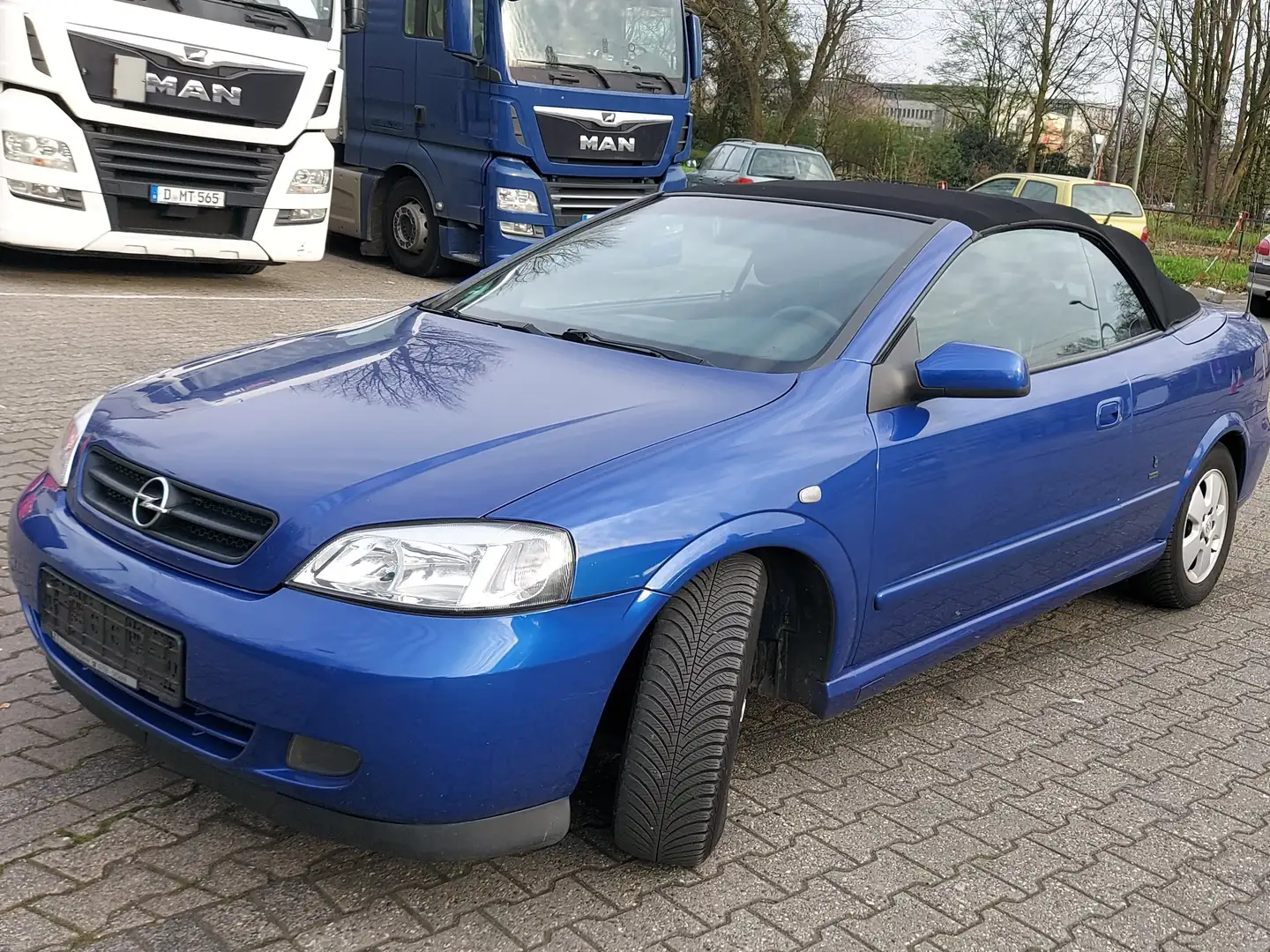 Opel Astra 1.8 16V,1Hand Blau - 1