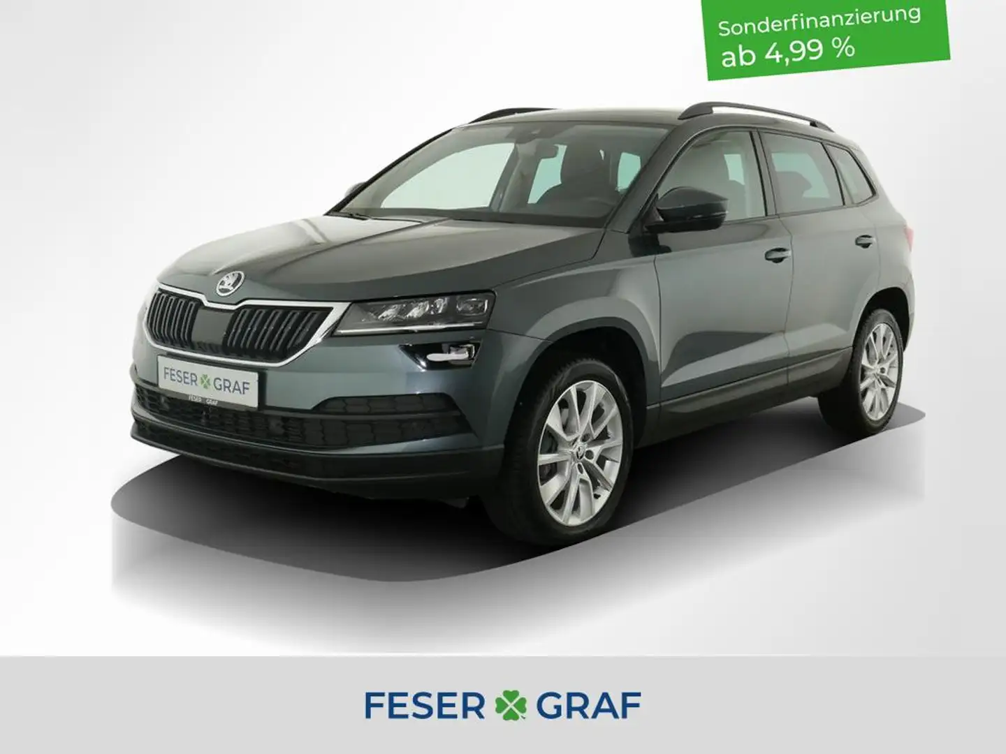 Skoda Karoq 1.5TSI ACT Style DSG Navi LED Business-Paket Grau - 1