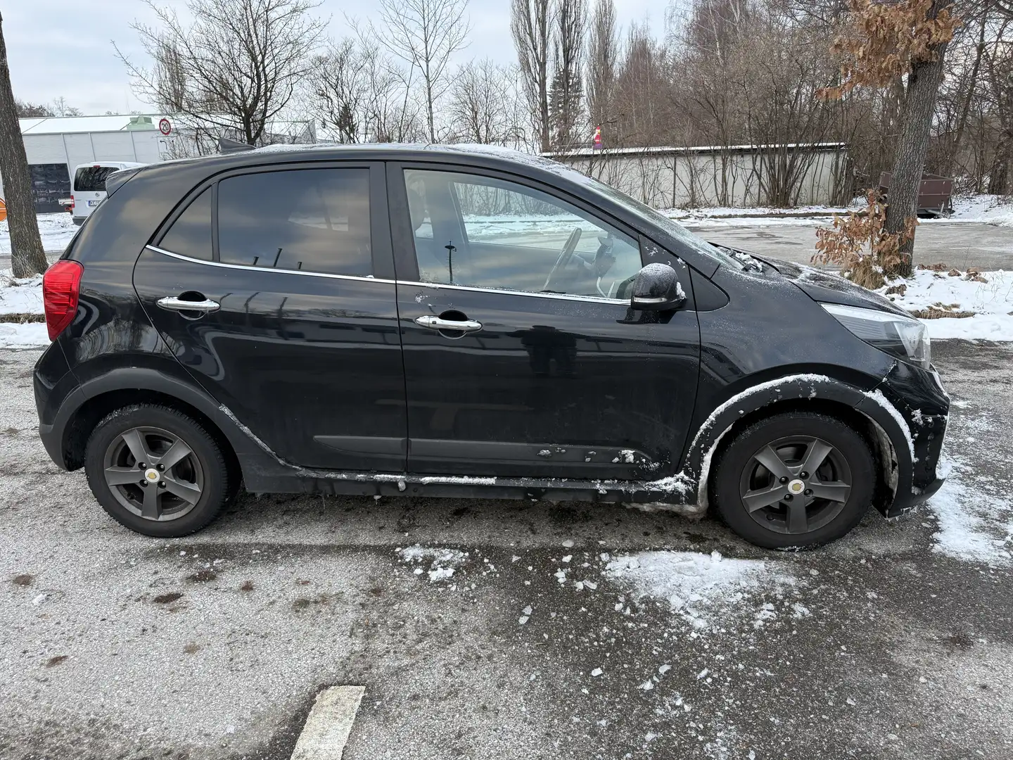 Kia Picanto 1.2 ISG X Line Schwarz - 1