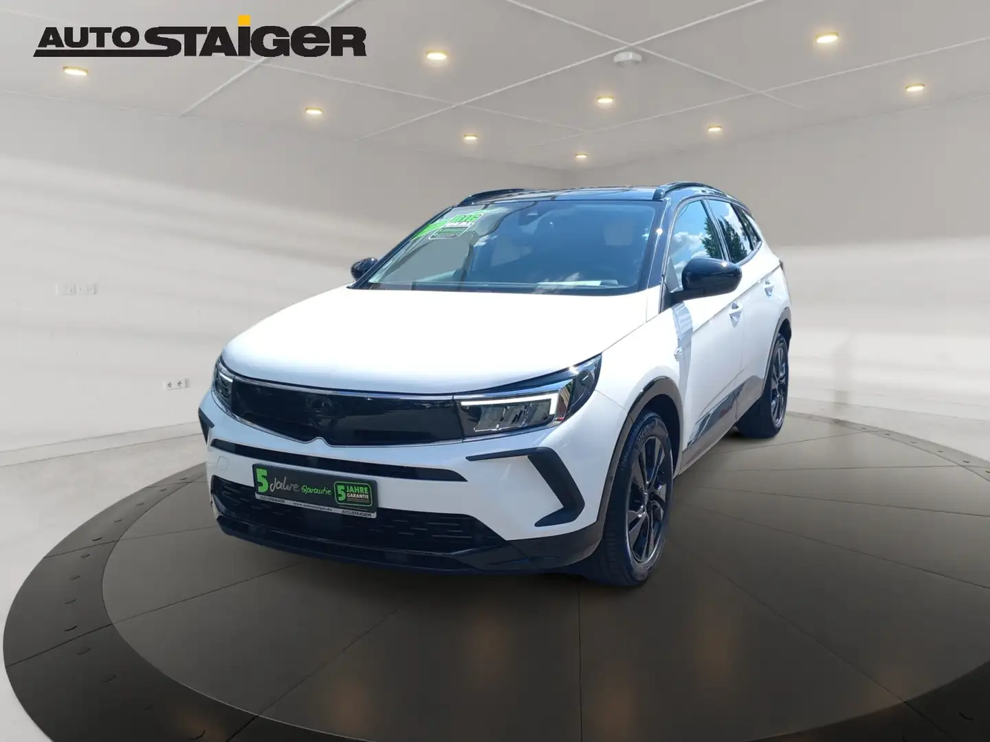 Opel Grandland 1.2 Turbo GS Line Klima, Navi, PDC, SHZ Weiß - 2