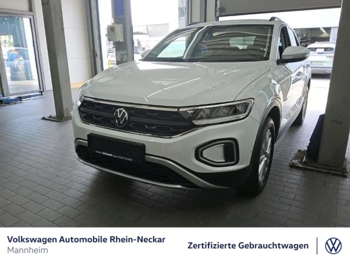 Volkswagen T-Roc 1.0 TSI Life App-Connect PDC LED uvm Blanc - 2
